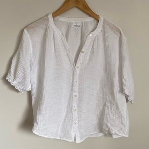 VELVET 100% cotton oversized blouse